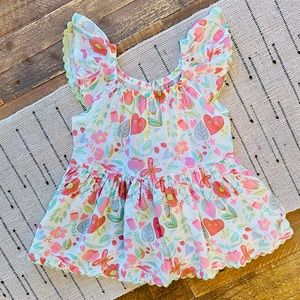 Matilda Jane - Happy Hearts Top - Size 2